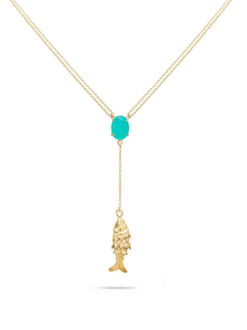 Mint Catch Necklace