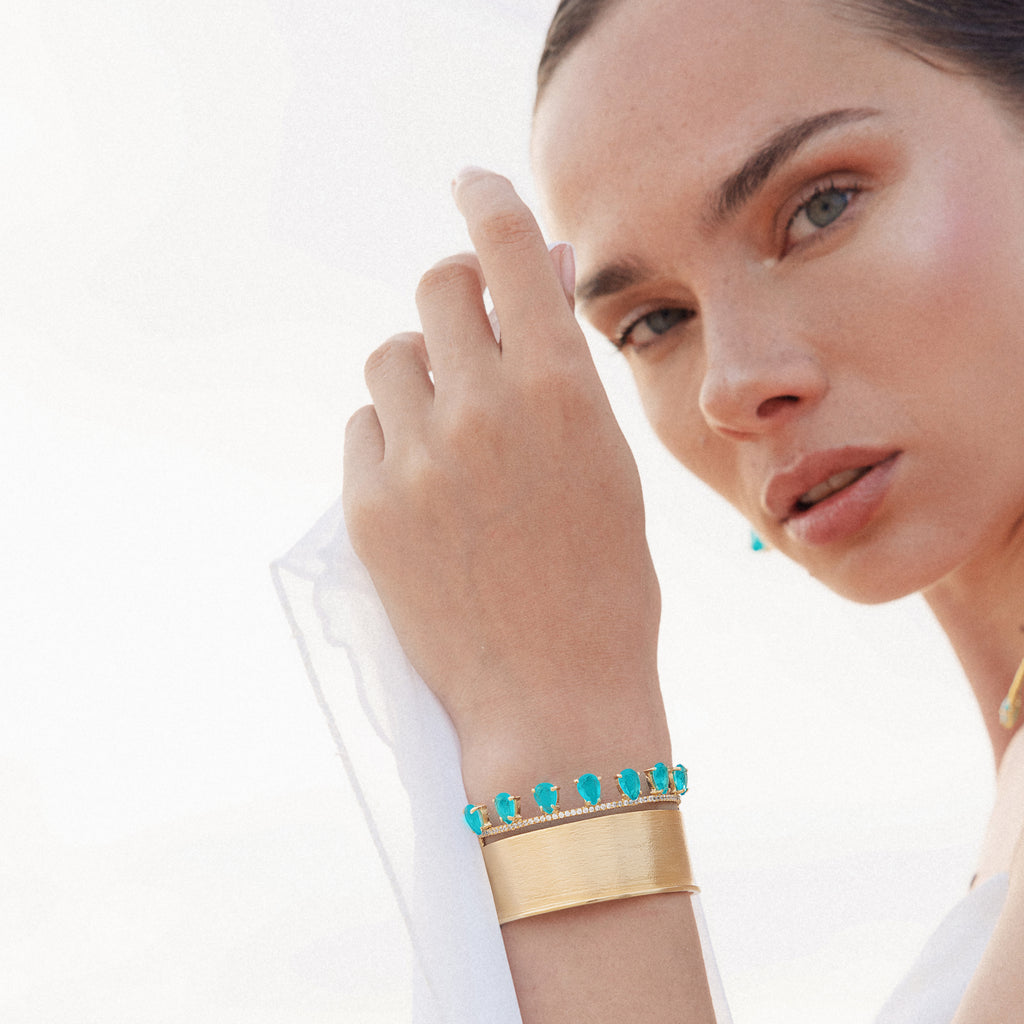 Oceanic Charm Cuff