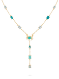 Aqua Crab Necklace