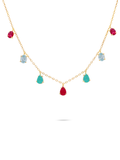 Floating Gems Necklace
