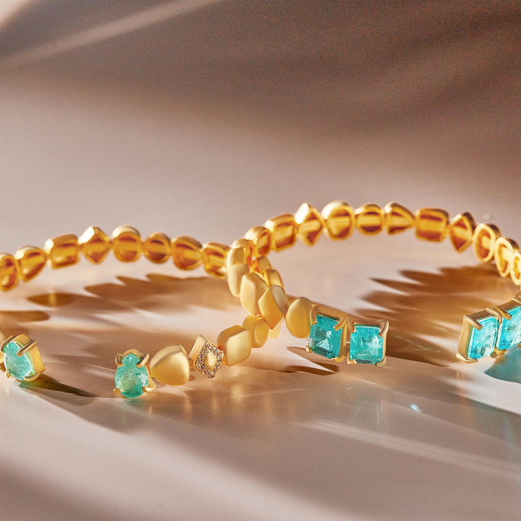 Feisty Mint Bangle