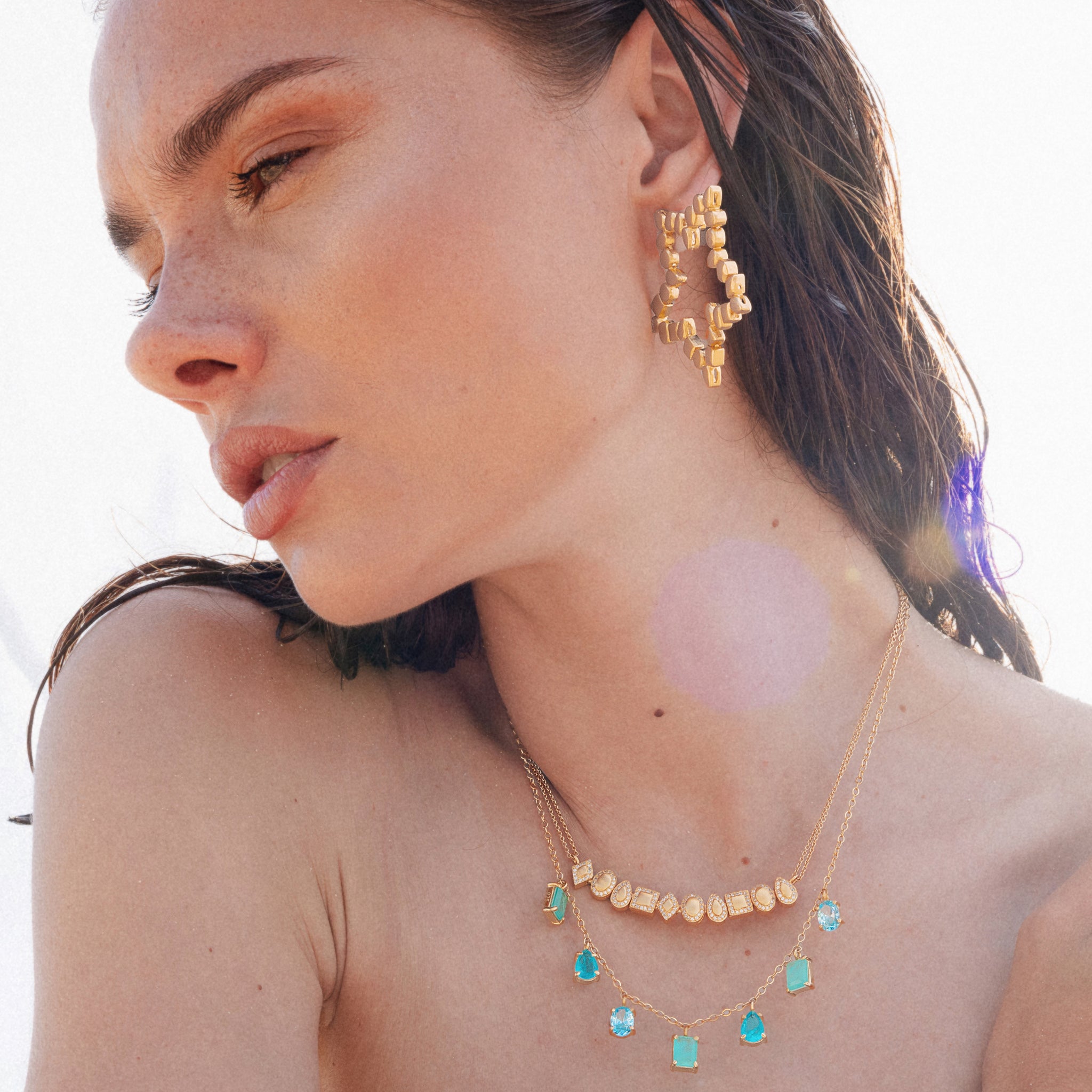Golden Lagoon Necklace