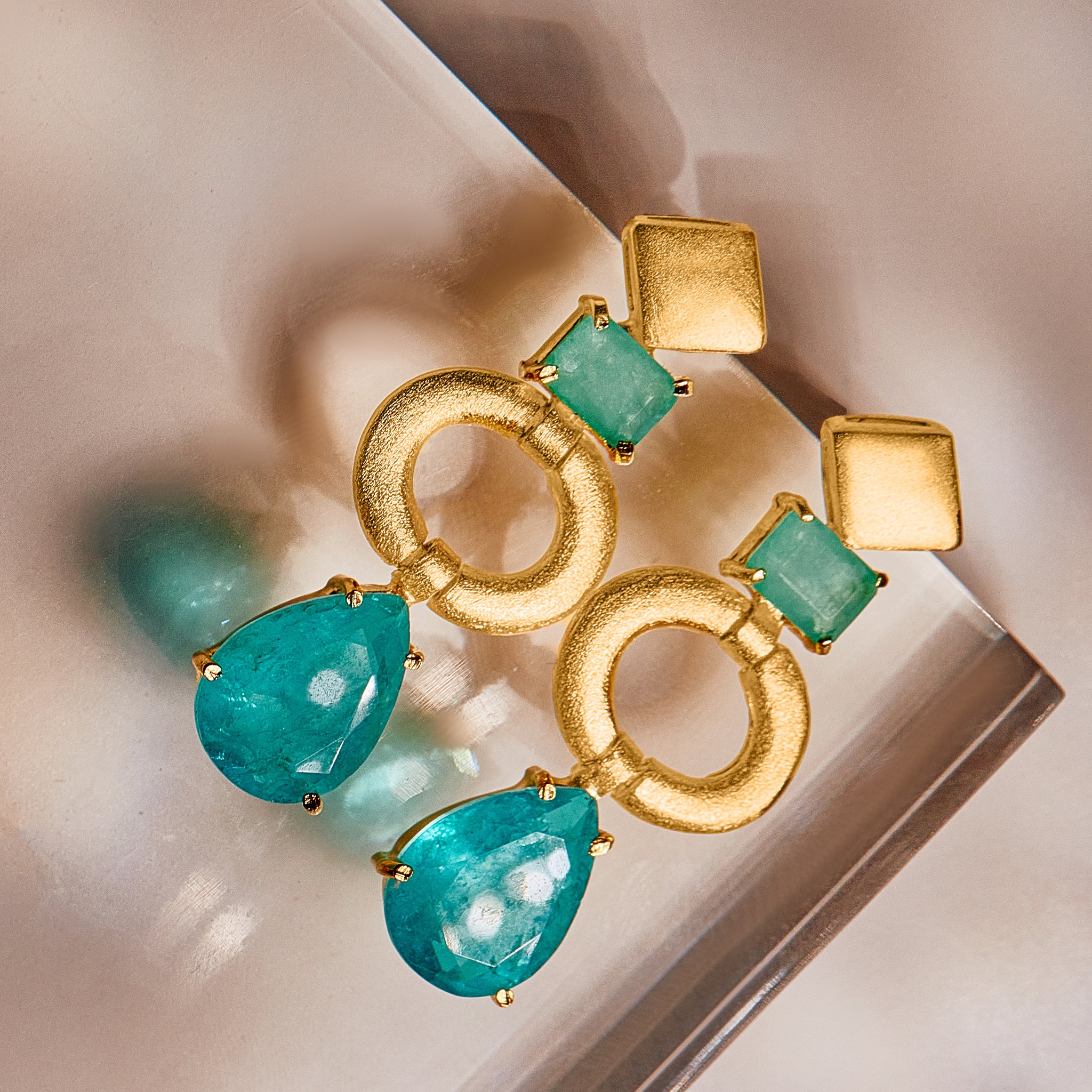 Indigo Breeze Earrings