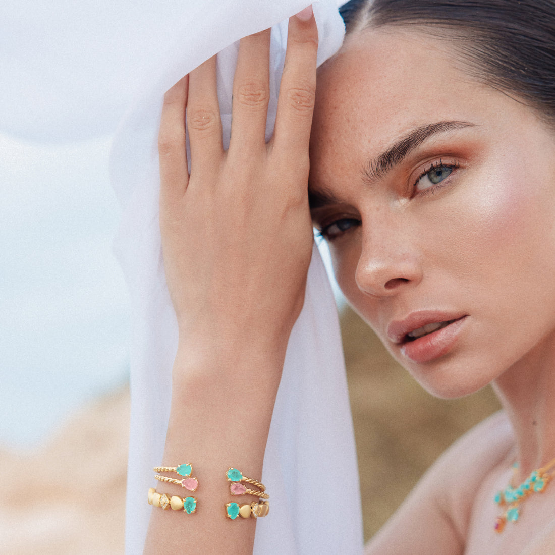 Feisty Mint Bangle