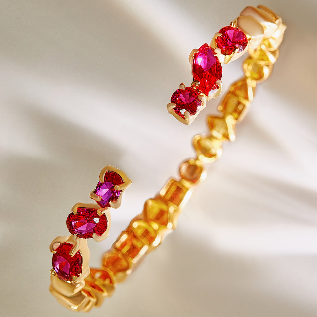 Pink Sovereign Bangle