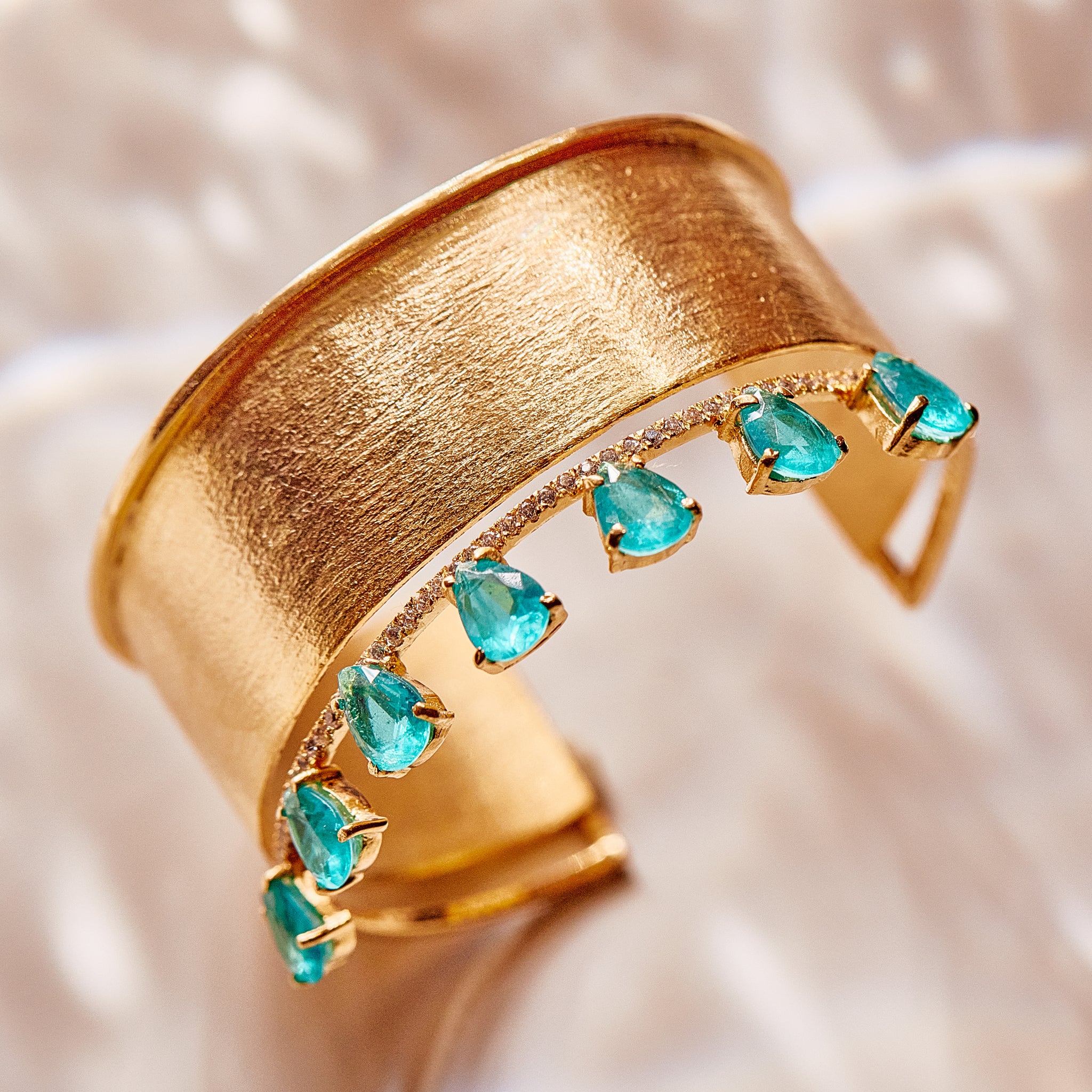 Oceanic Charm Cuff