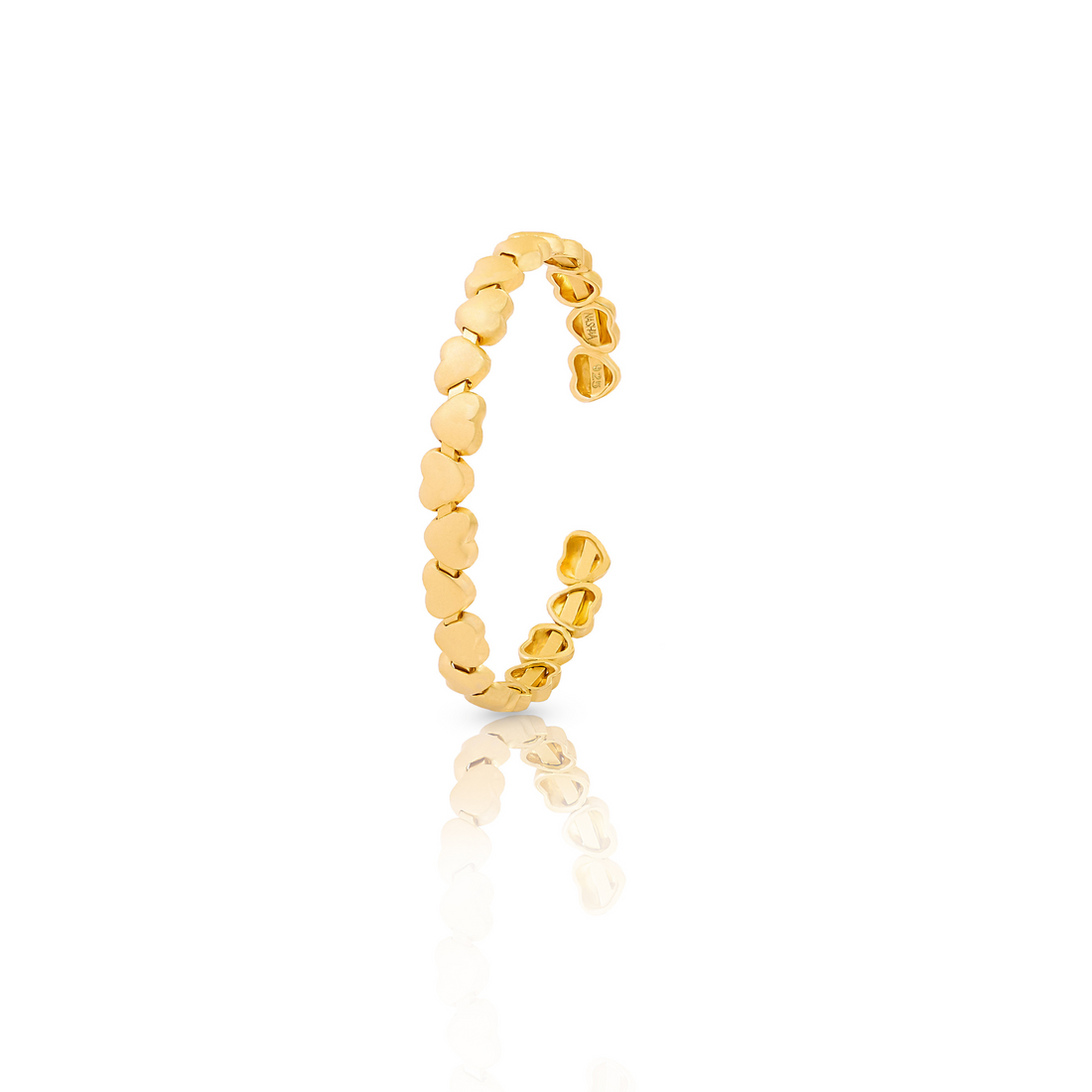 Hearts Go Around Bangle