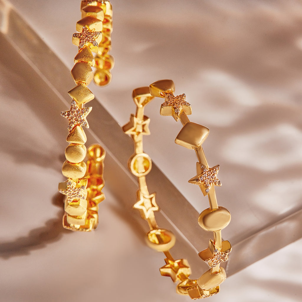 Celestial Starburst Bangle