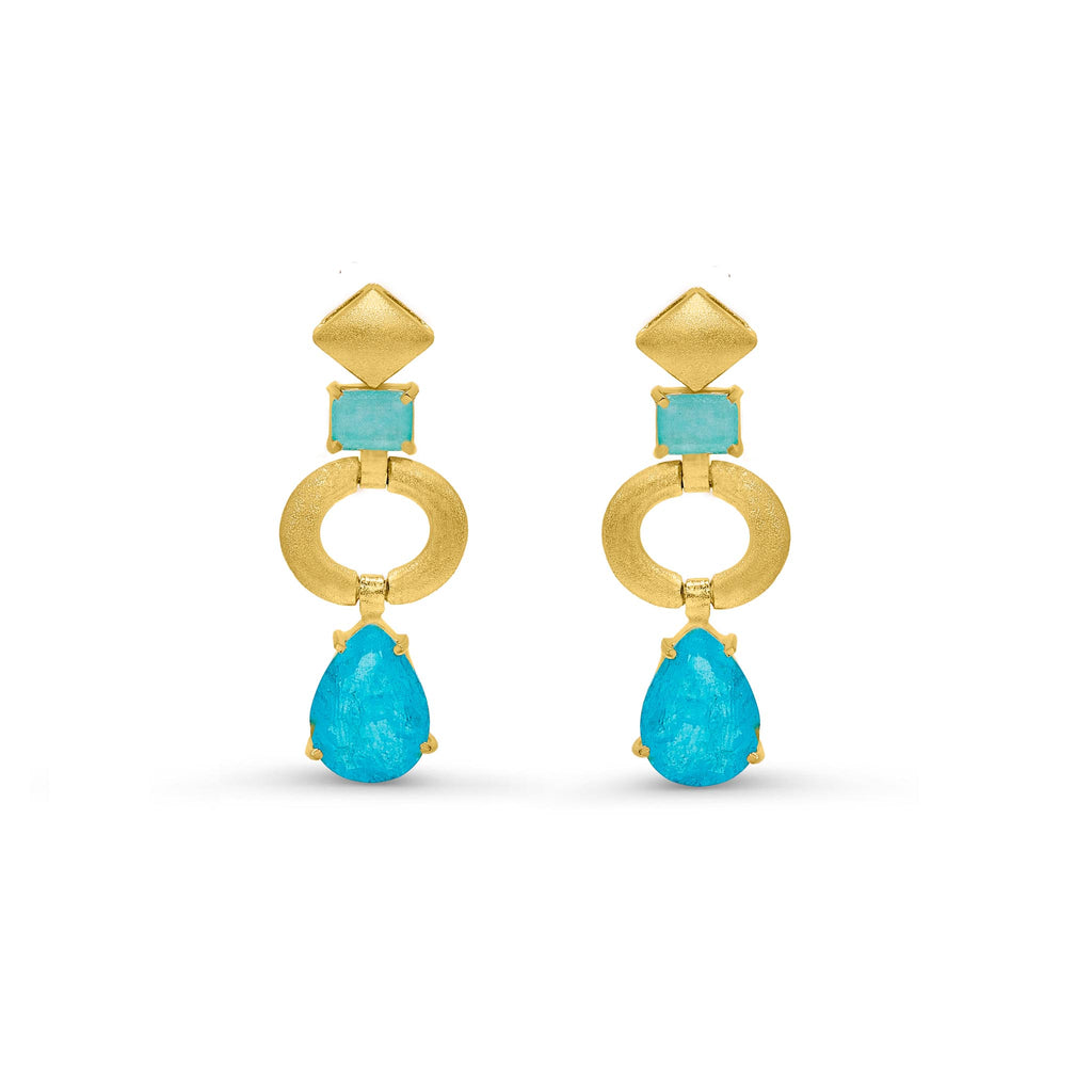 Indigo Breeze Earrings