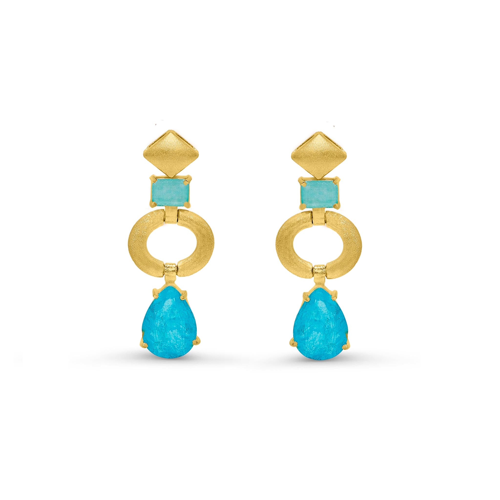 Indigo Breeze Earrings