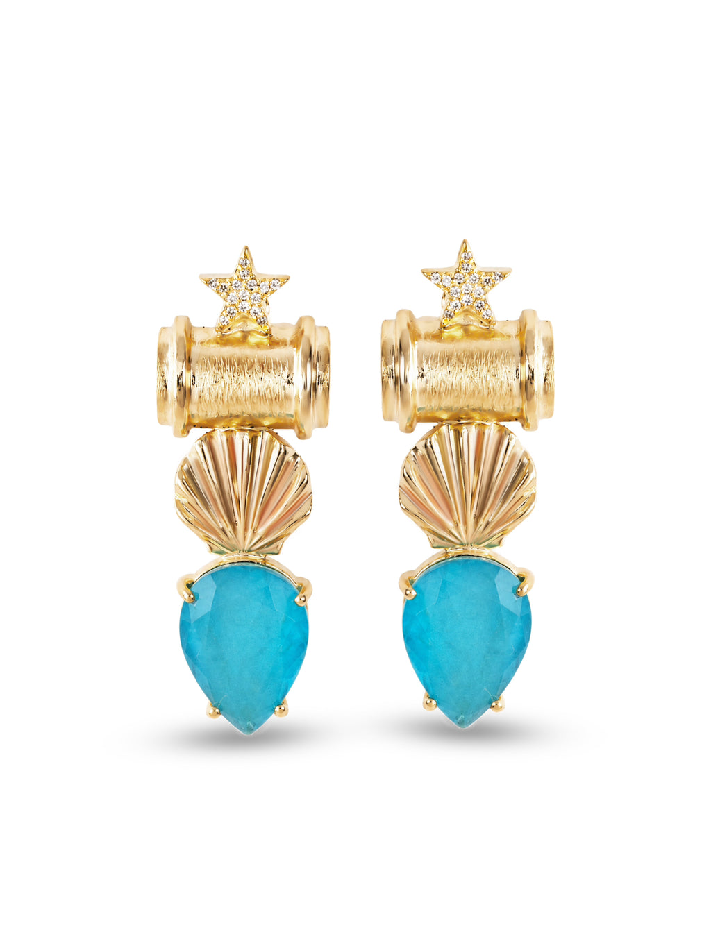 Shell & Sparkle Earrings