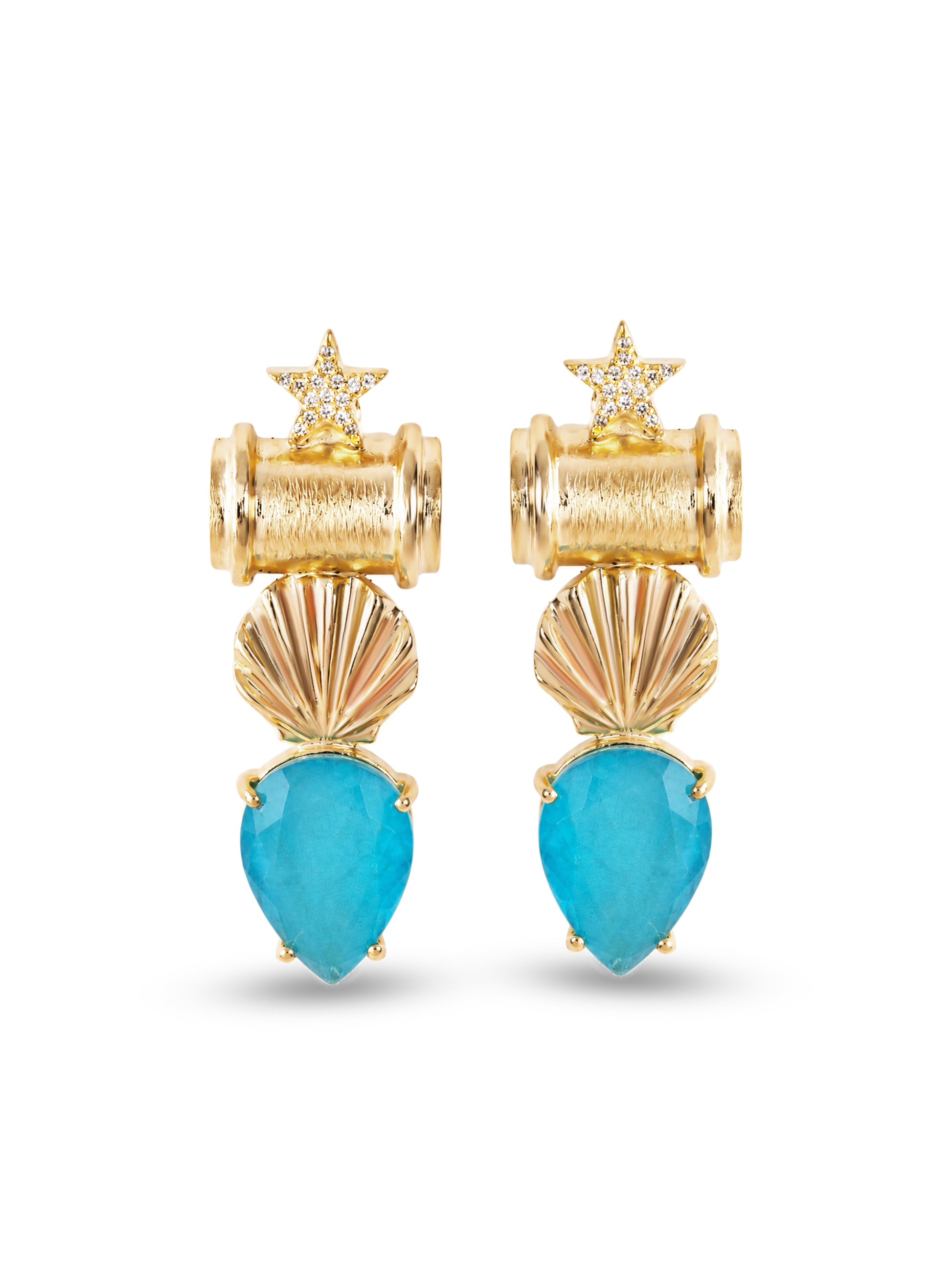 Shell & Sparkle Earrings