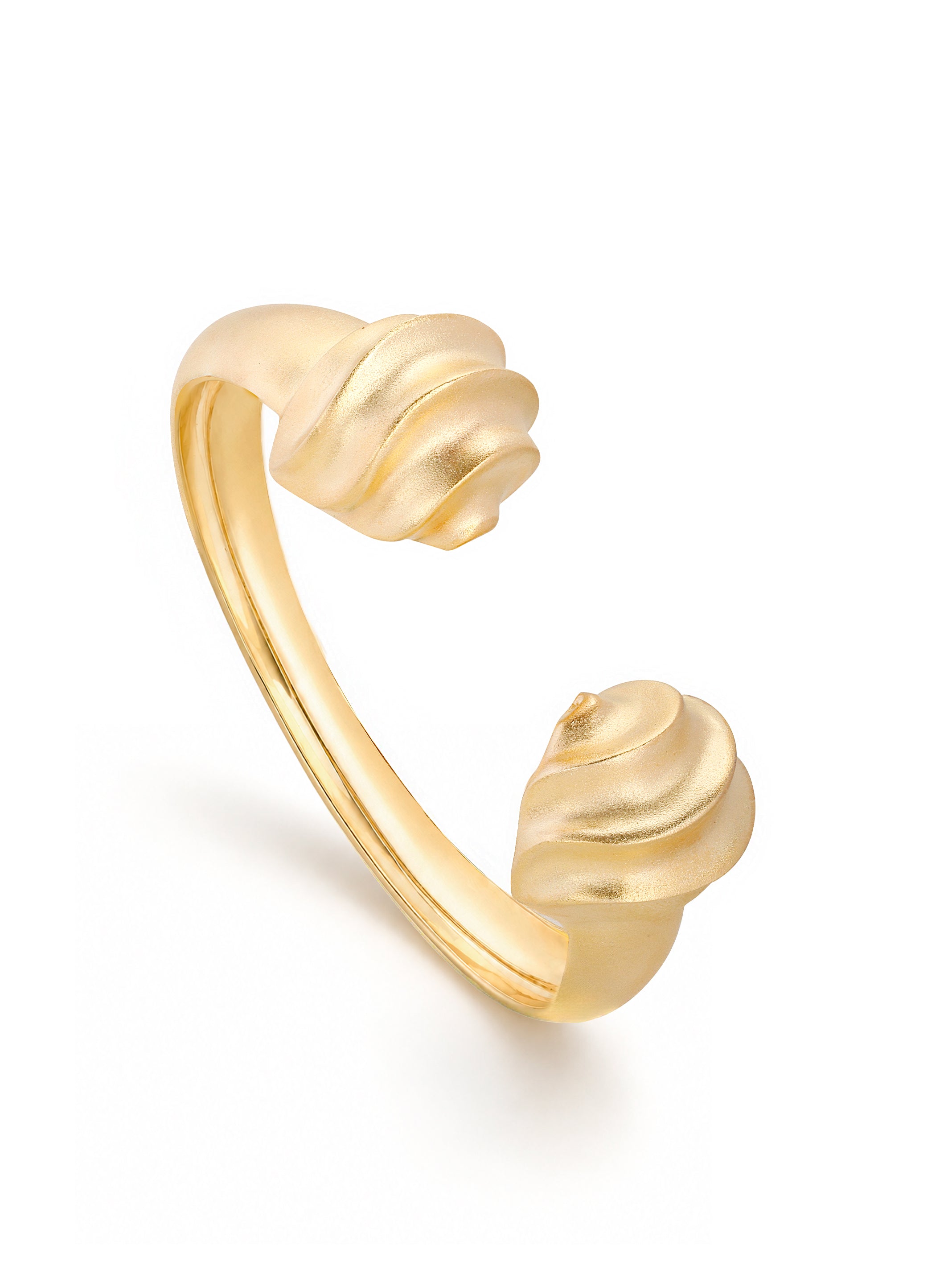 Sculptured Shell Cuff