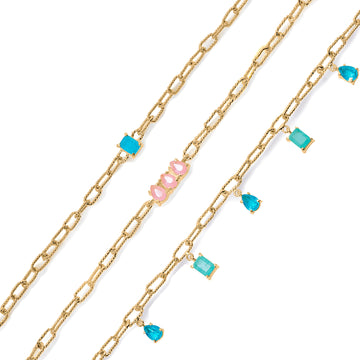 Compelling Glimmer Anklets