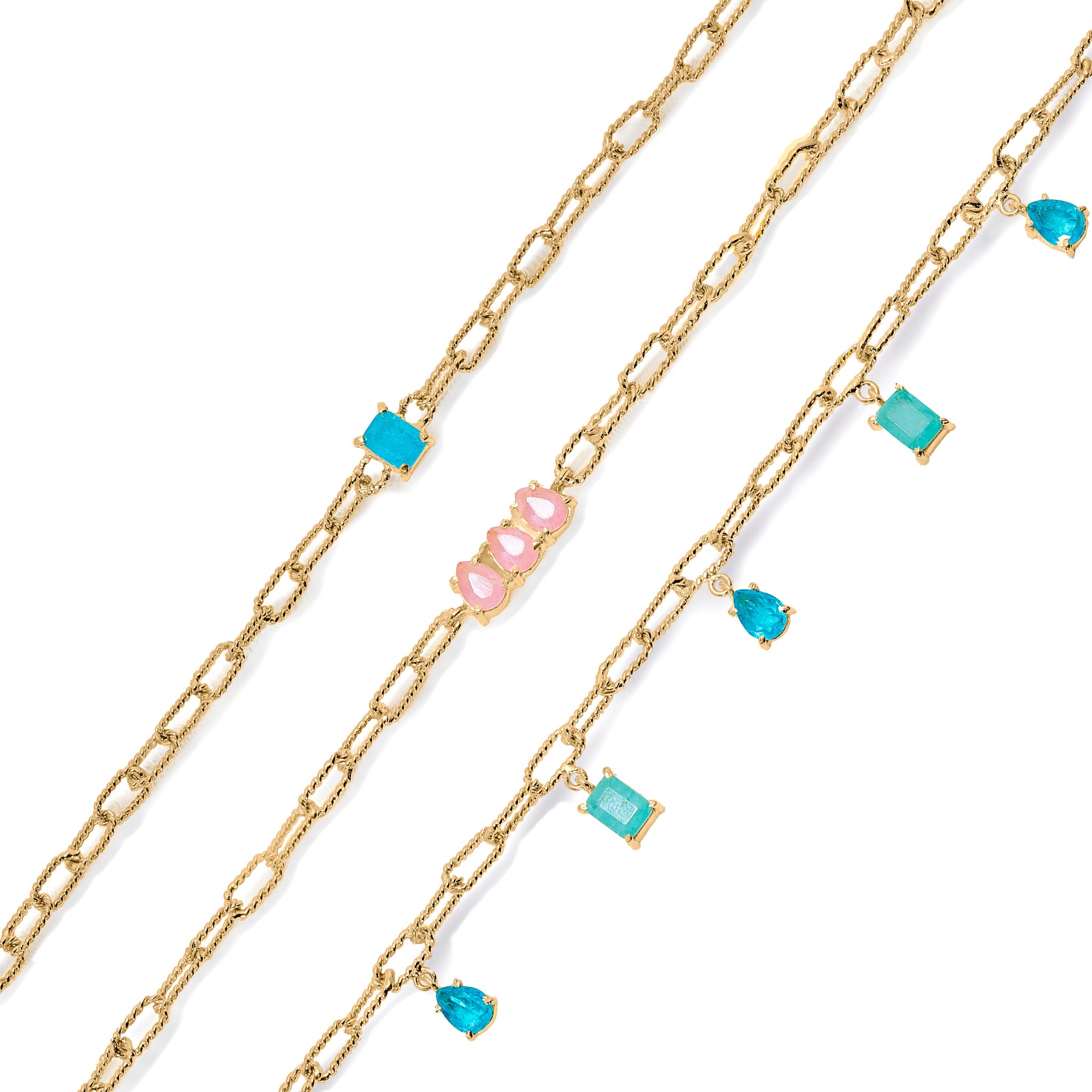 Compelling Glimmer Anklets