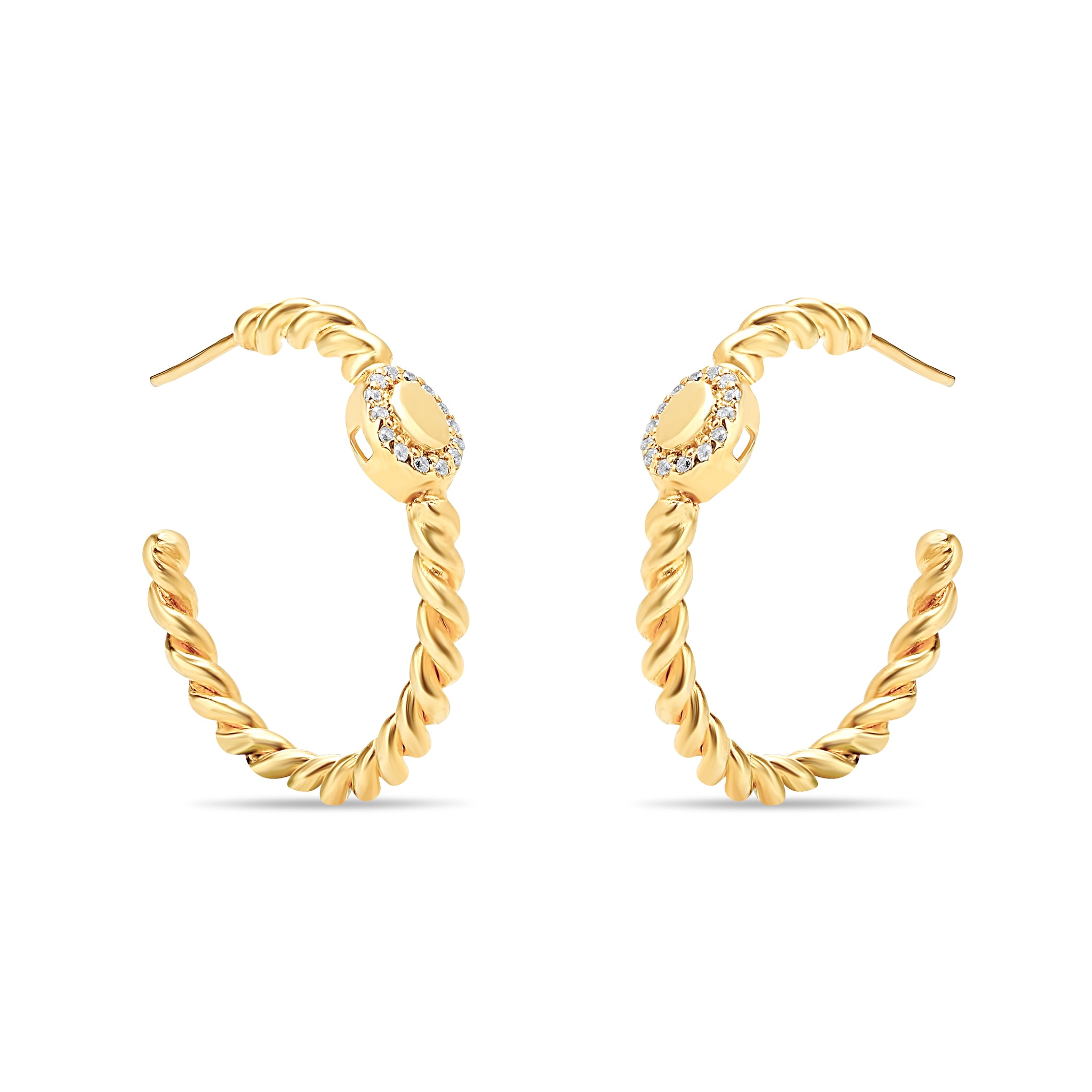 Hypno Hoop Earrings