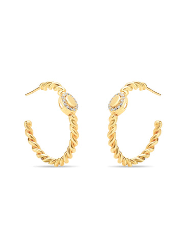 Hypno Hoop Earrings