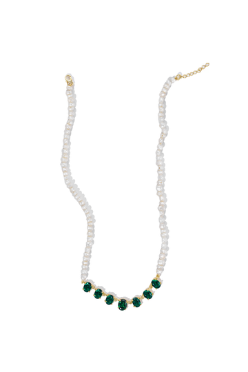 Evergreen Pearl  Necklace