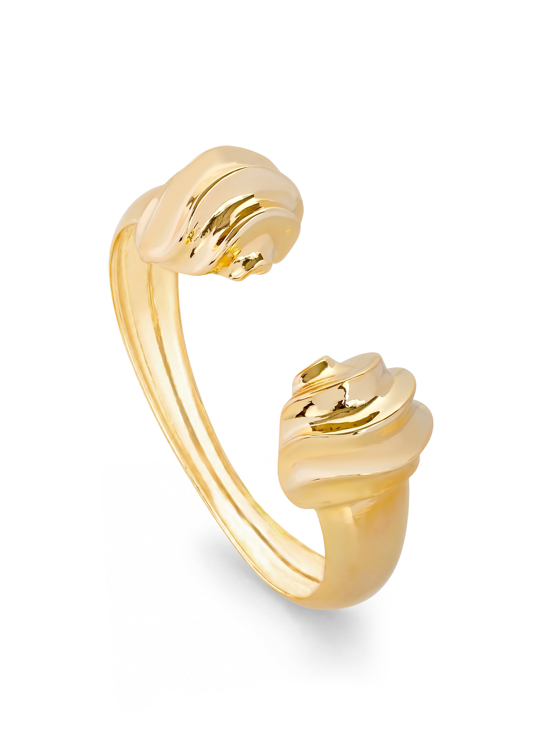 Sculptured Shell Cuff