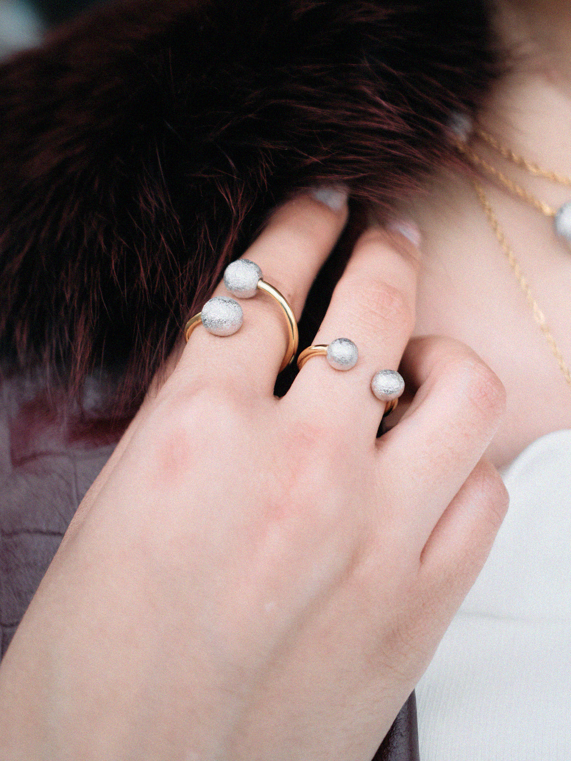 Icy Duo Ring