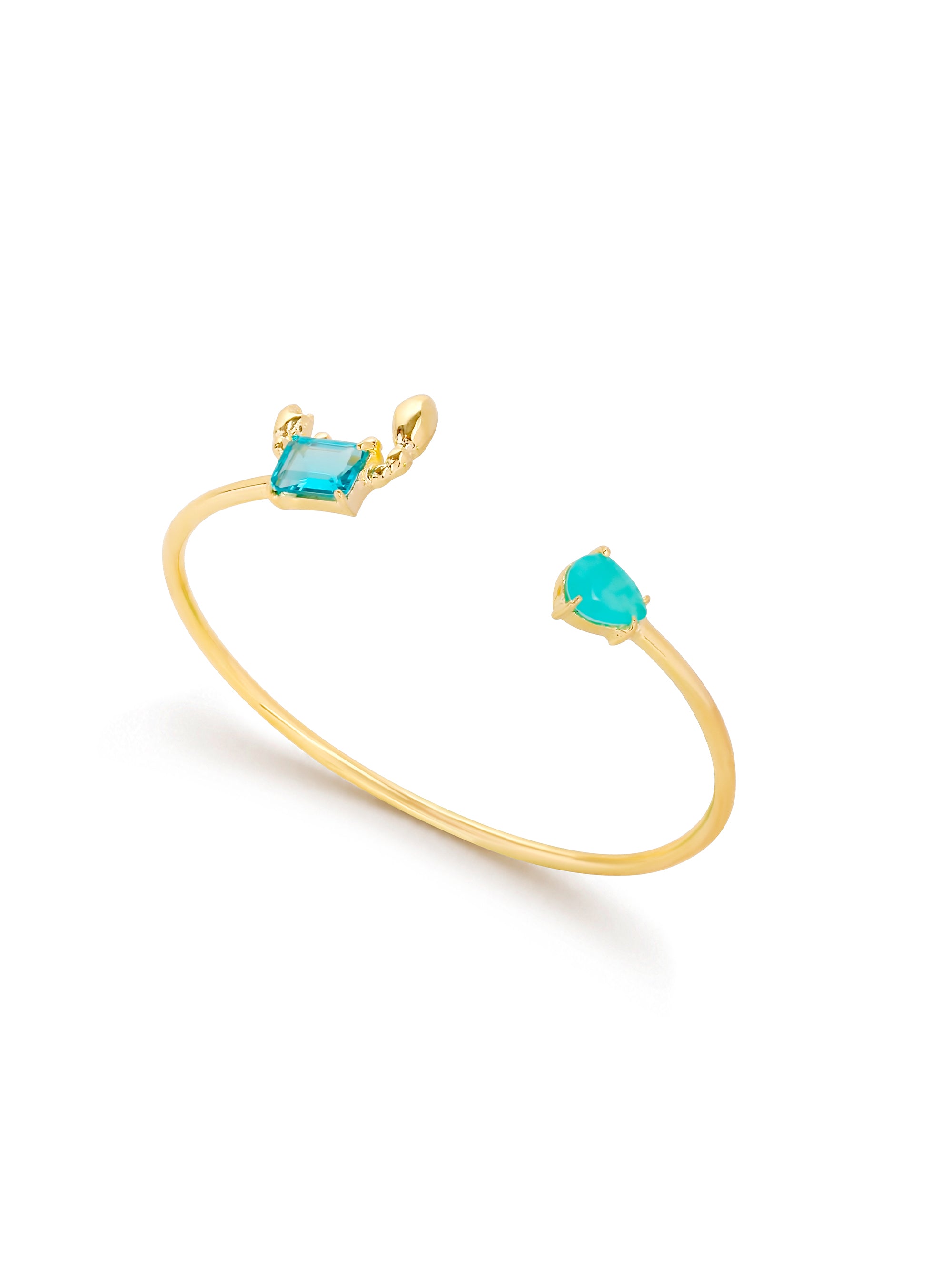 Aqua Claw Bracelet