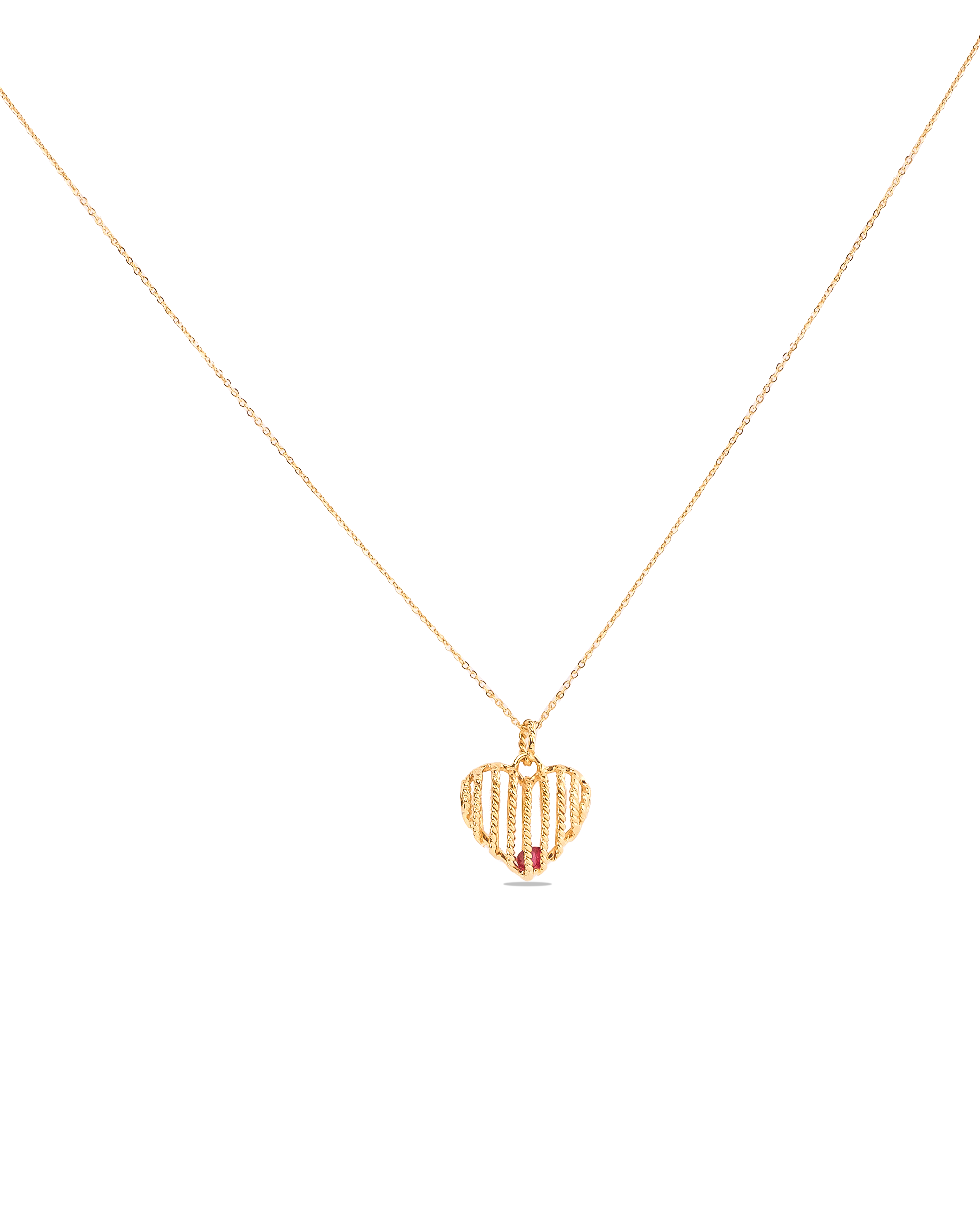 The Locked Heart Necklace