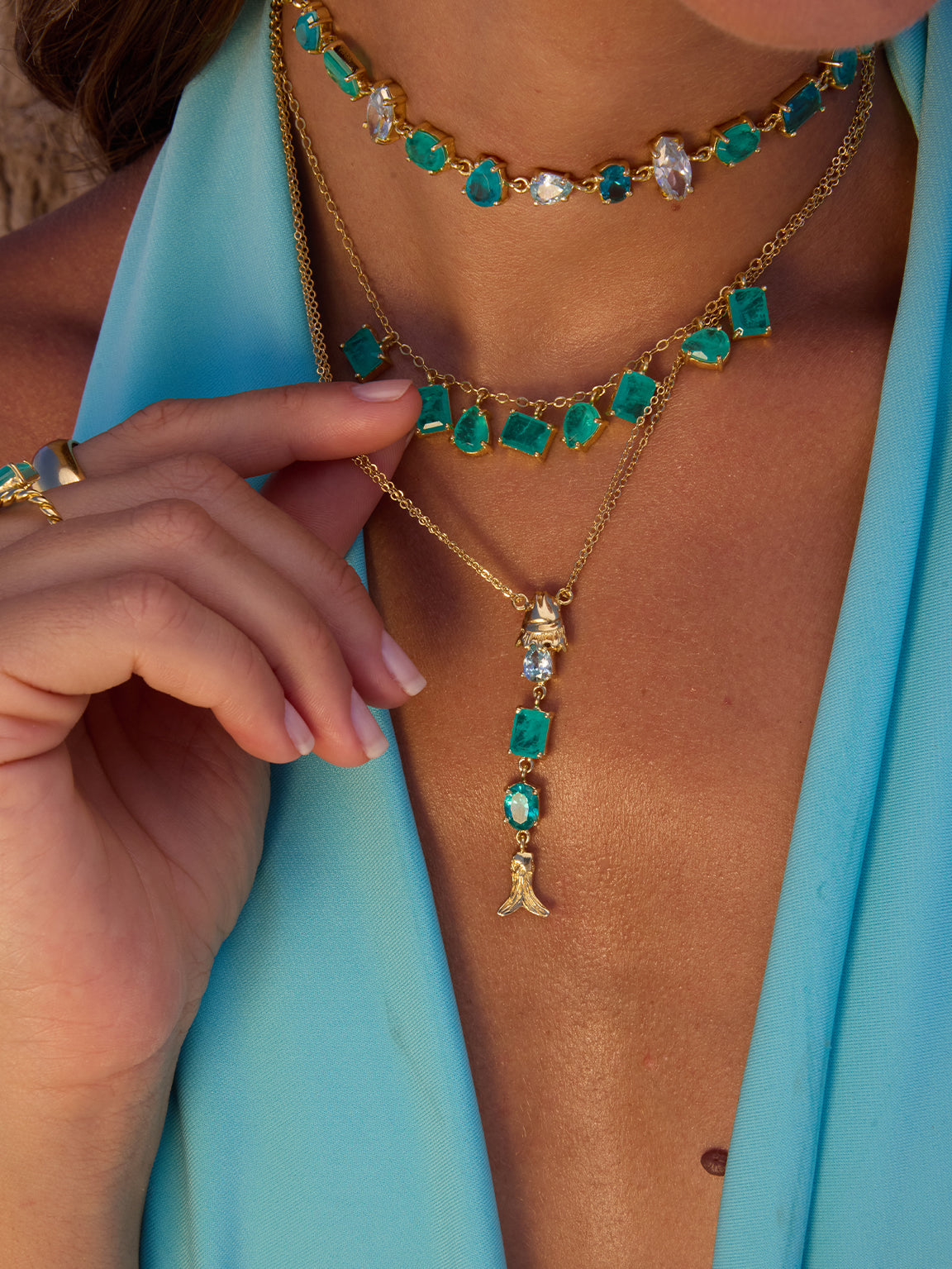 Ocean Finds necklace
