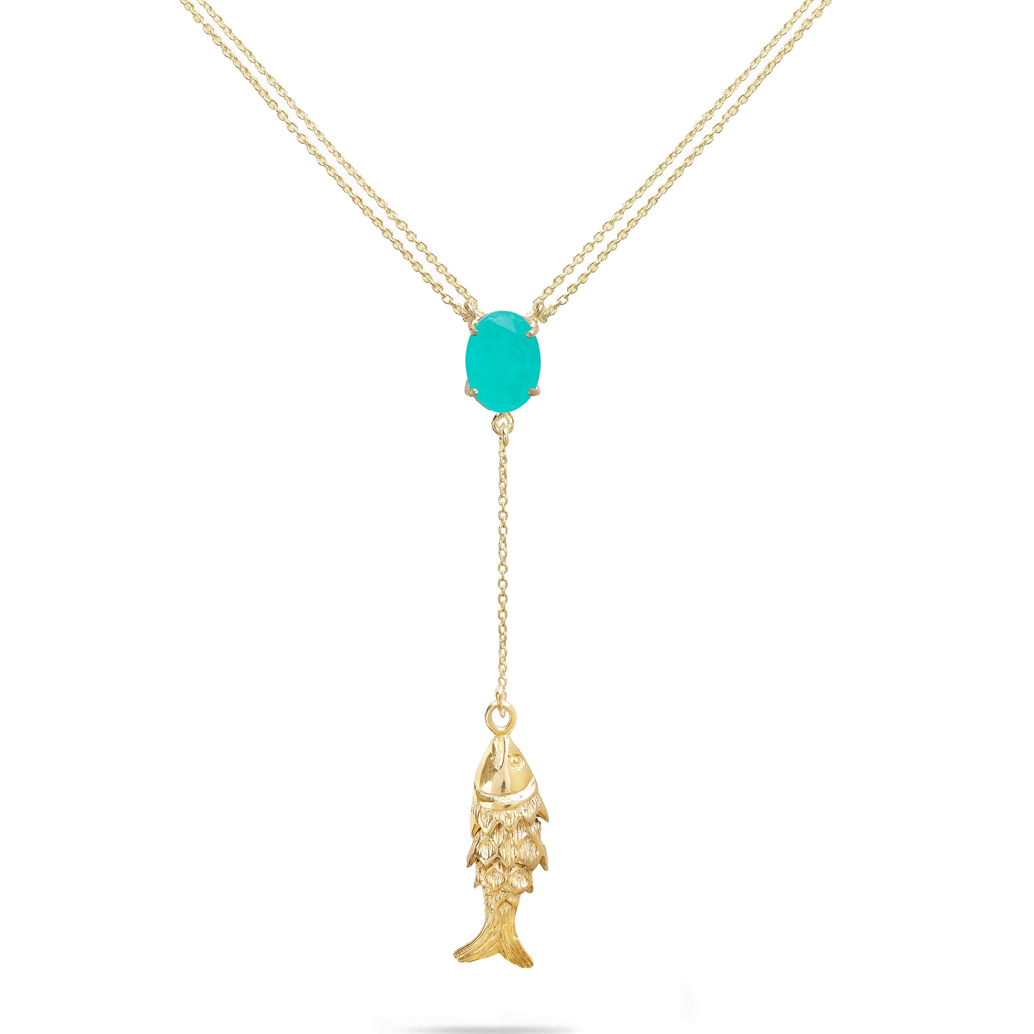 Mint Catch Necklace