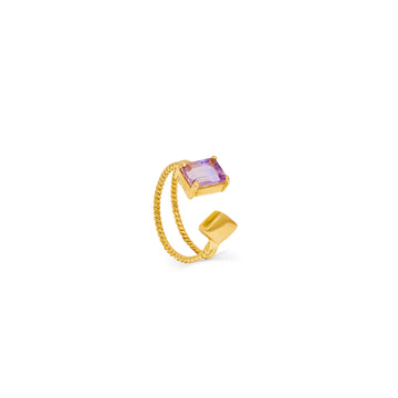 Ametrine Spice Ring