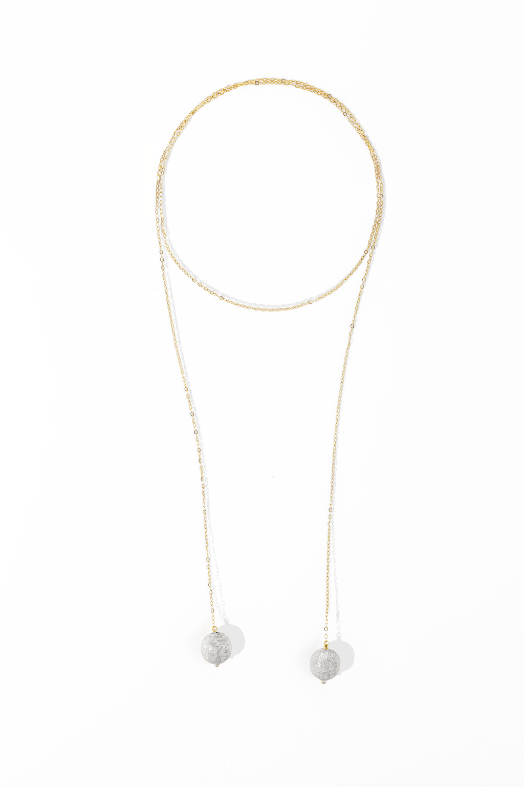 ⁠Snowfall Necklace