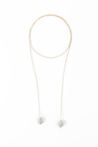 ⁠Snowfall Necklace