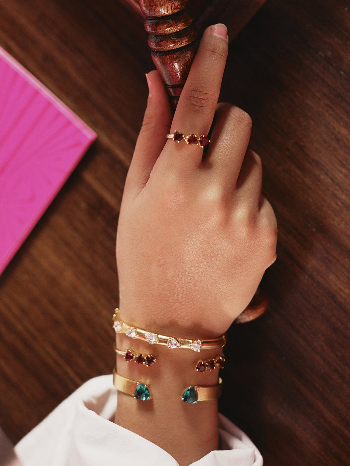 The Pinky Flag Ring