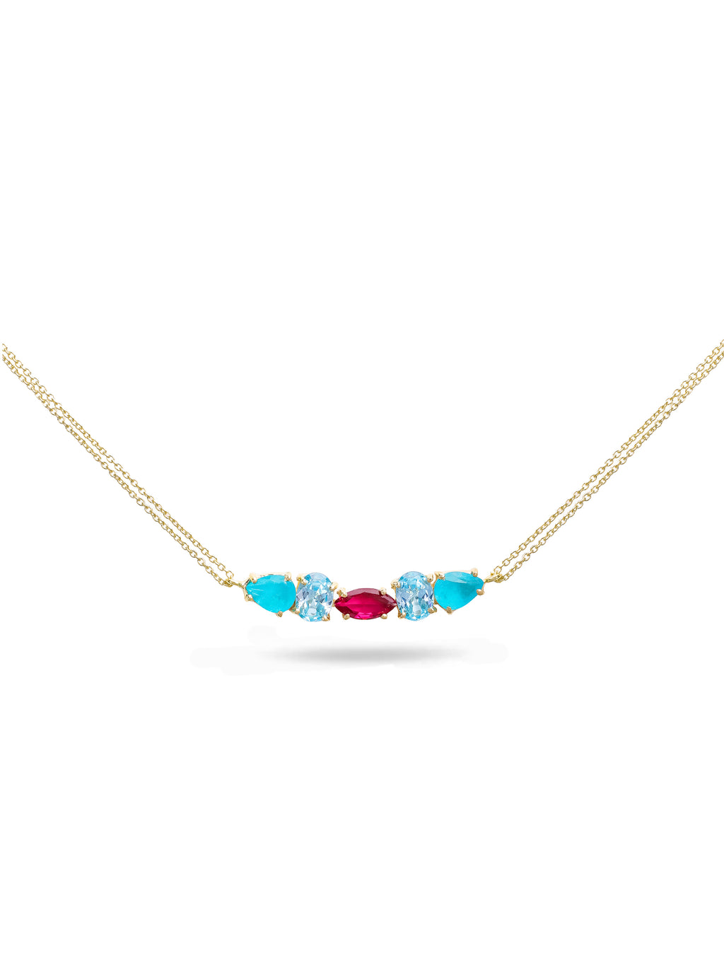 Bling Wave Necklace