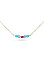 Bling Wave Necklace