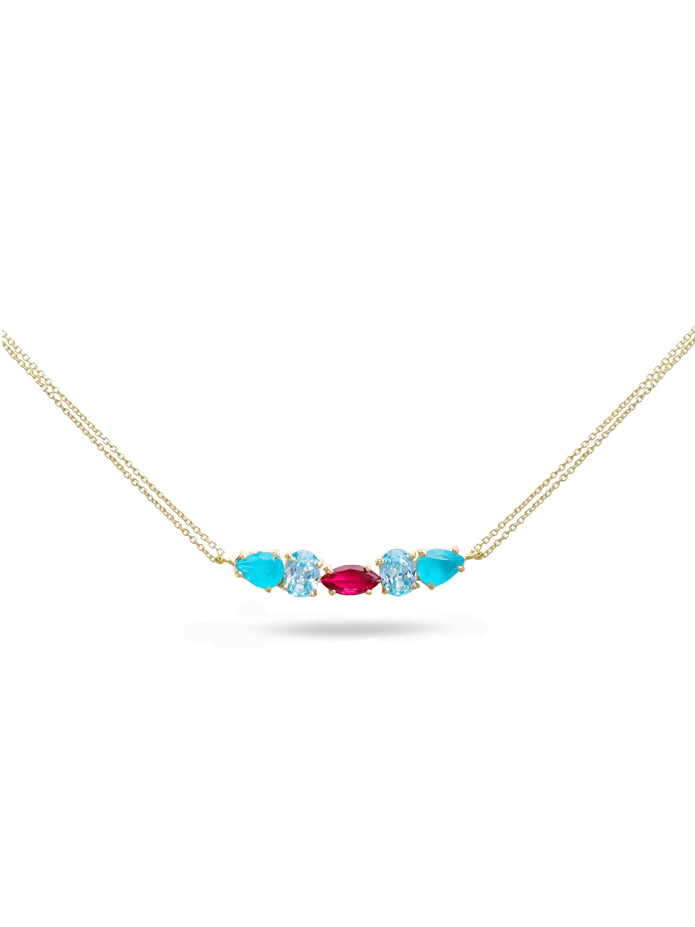 Bling Wave Necklace