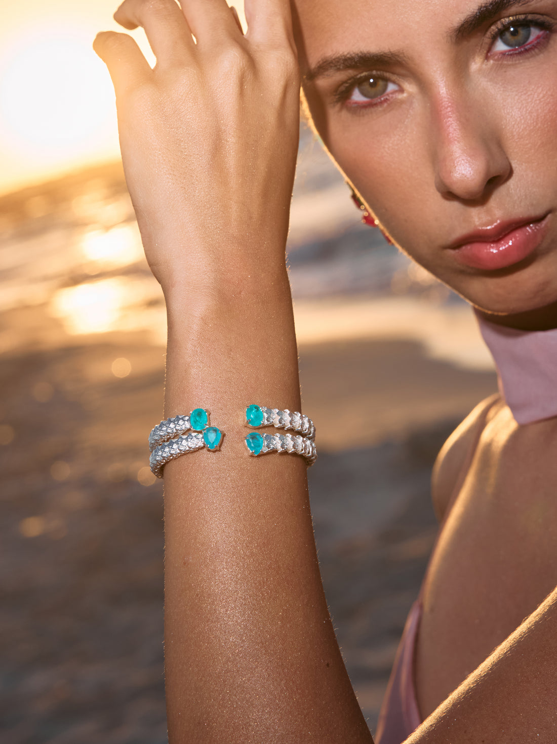 Oceanic Fishskin Bangle