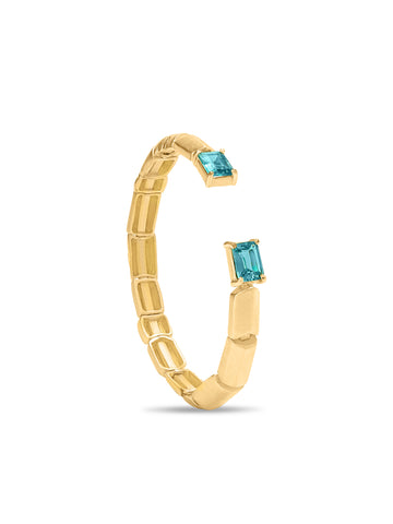 Aqua Gleam Bangle