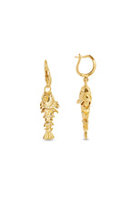 Fish Hoop Earrings
