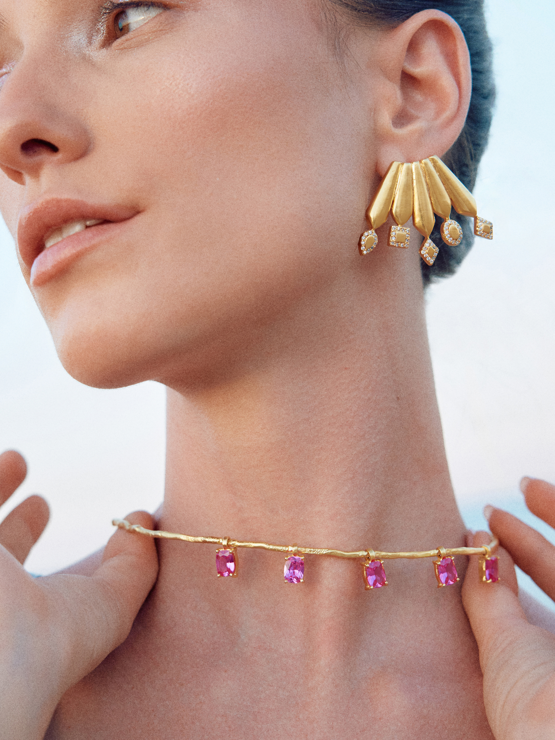 Gold Fantasy Earrings