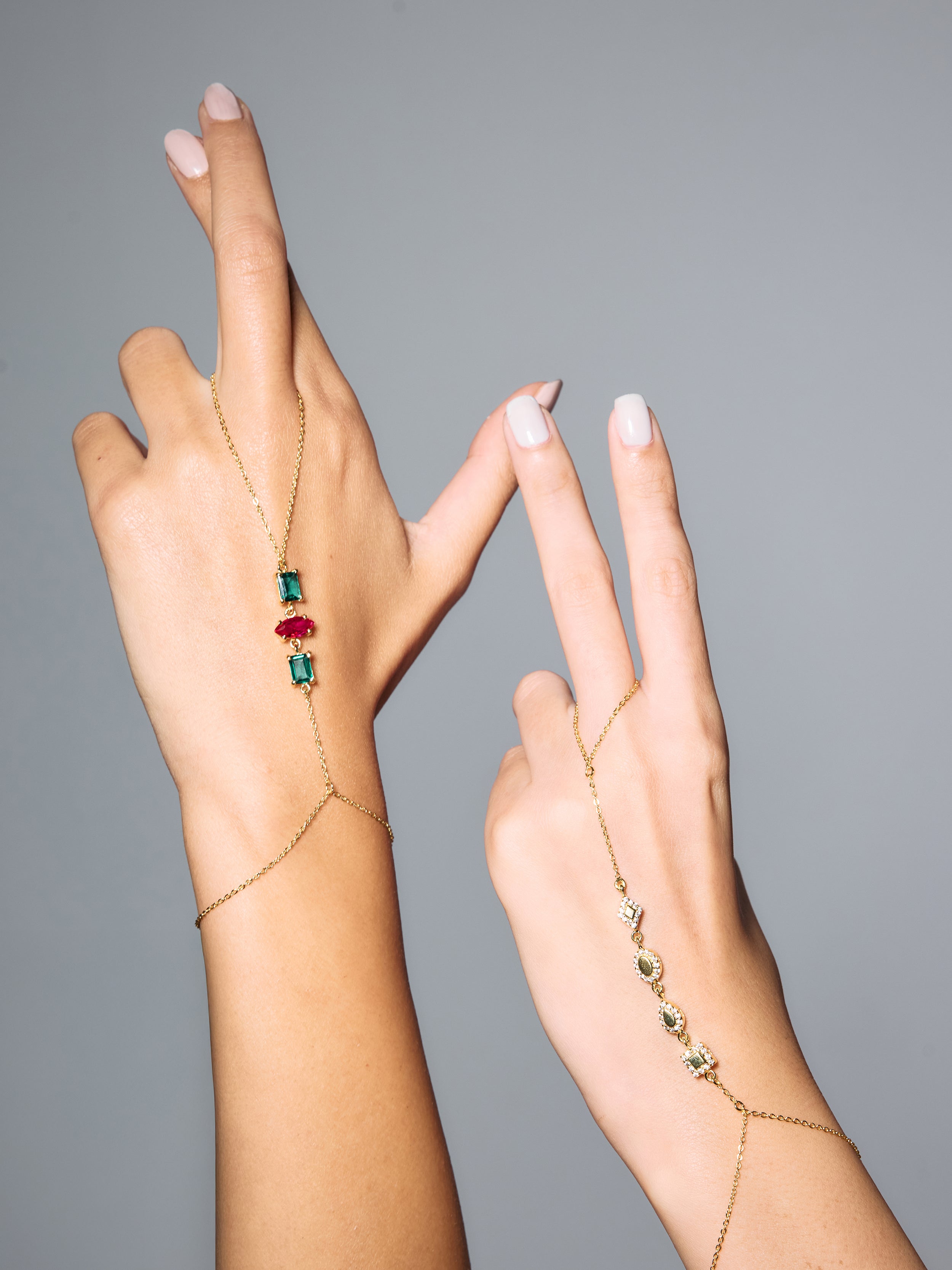 Heritage Gem Hand Chain