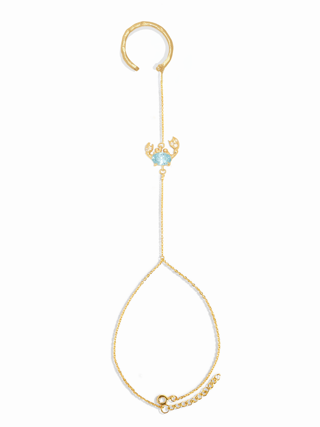 Crab Catch Hand Chain