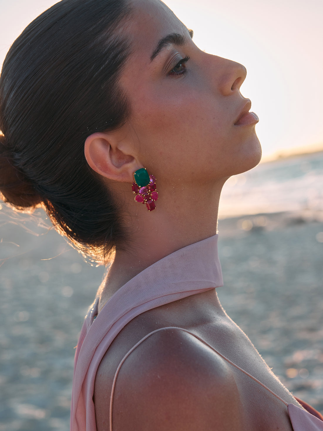 Gem Heat Earrings