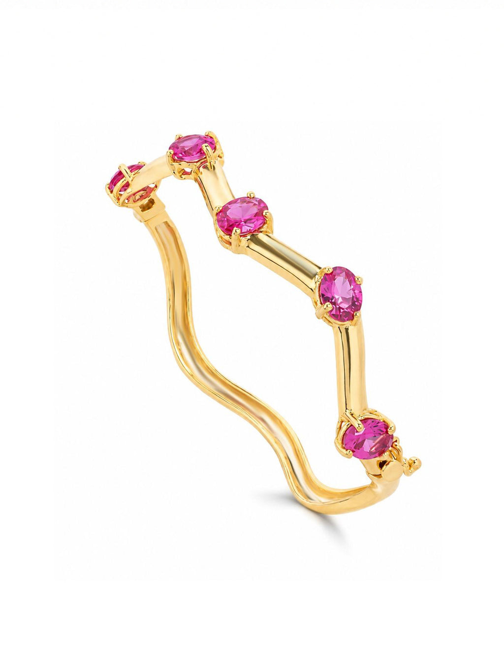 Pink Waves Bangle