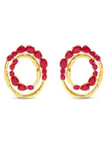 Scarlet Ruby Earrings