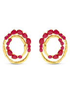 Scarlet Ruby Earrings