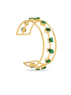 Emerald Horizon Bangle