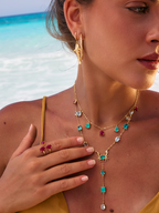 Floating Gems Necklace