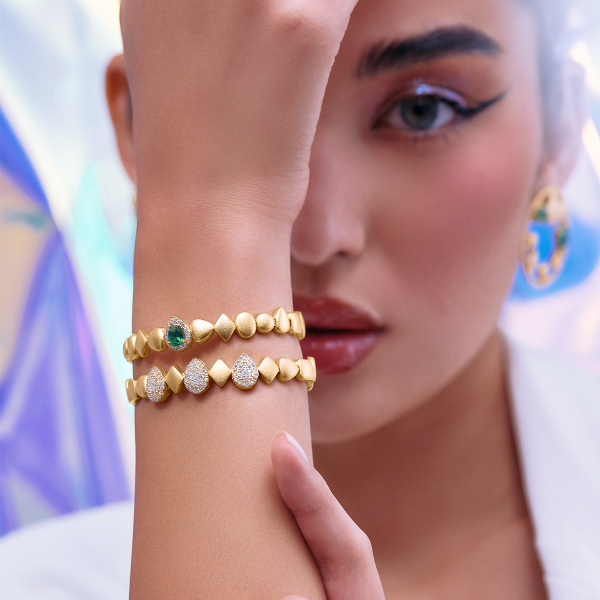 Gold Desire Bangles