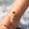 Gem Cut Anklets