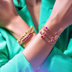 Pink Rhizome Bangle